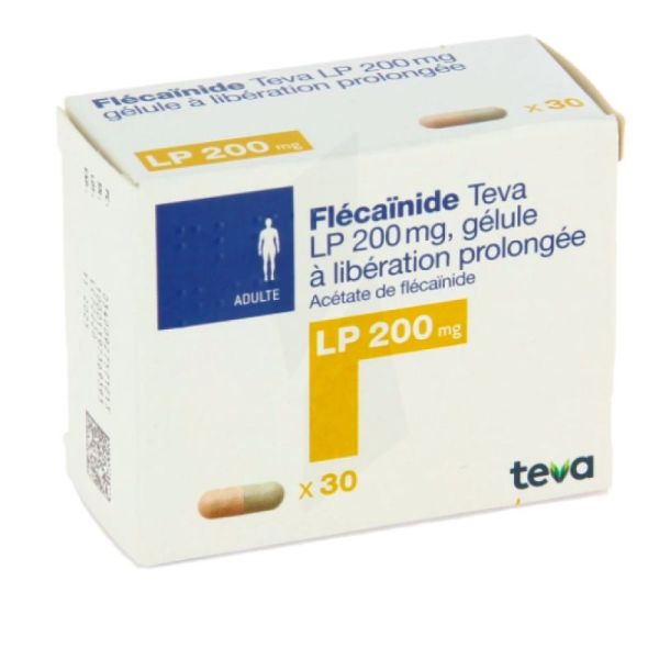 Flecainid Teva Lp 200Mg Gél Lp Plq/30