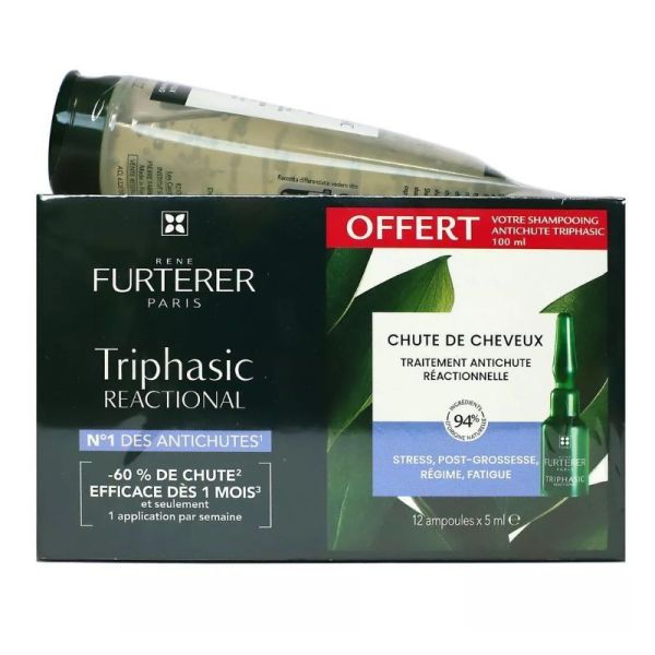 Furterer Triphasic Reactional + 1 shampoing offert