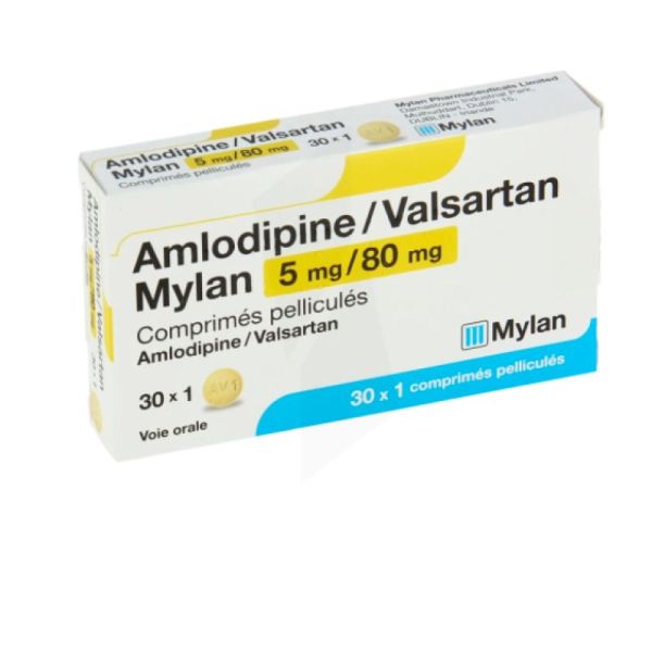 Amlodipine/Valsa 5/80Mg Viatris 30X1