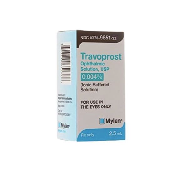 TRAVOPROST VIATRIS 40 microgrammes/mL, collyre en solution