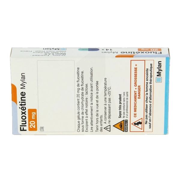 Sandoz Fluoxetine 20 mg (Boîte De 14 Gélules)