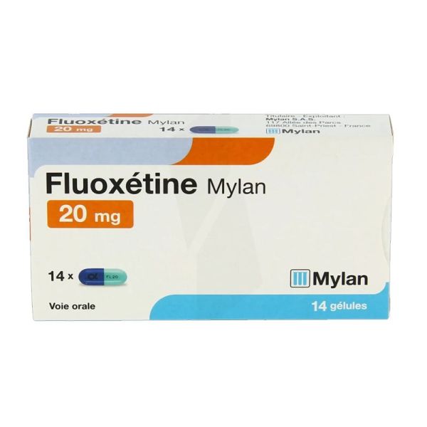 Sandoz Fluoxetine 20 mg (Boîte De 14 Gélules)