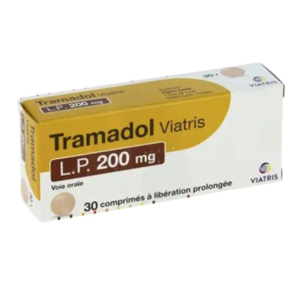 Tramadol Lp 200 mg Viatris, 30 comprimés