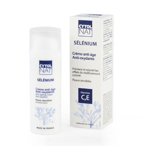 Cytolnat Sélénium crème hydratante anti-âge anti-oxydante (50 ml)