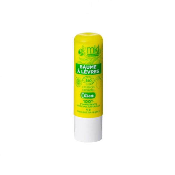 Baume Lèvres Certifié Bio - Citron