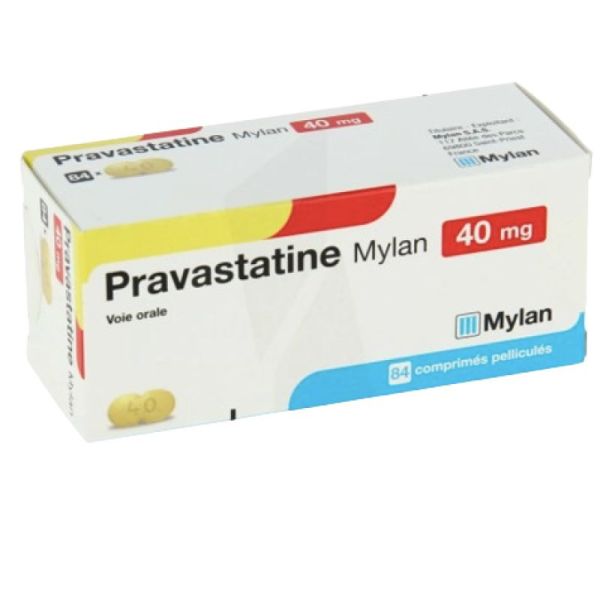 Pravastatine Viatris 40 mg 84 comprimés