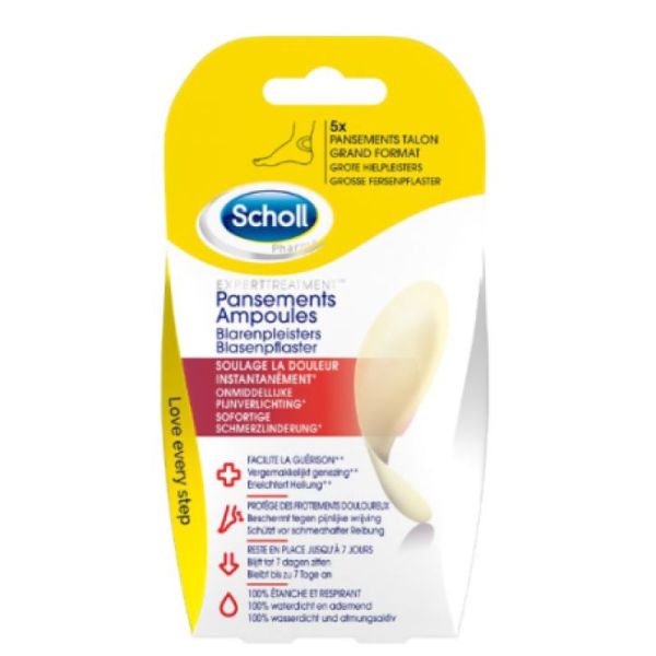 Scholl Pansement Ampoules Talon X5