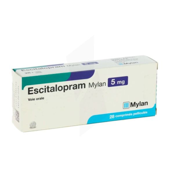 Escitalopram Viatris 5Mg Cpr Pell Plq/28X1