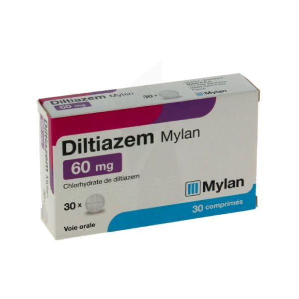 Diltiazem 60Mg Viatris Cpr 30