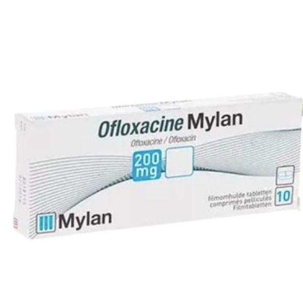 Ofloxacine 200 mg Viatris 10 comprimés sécables