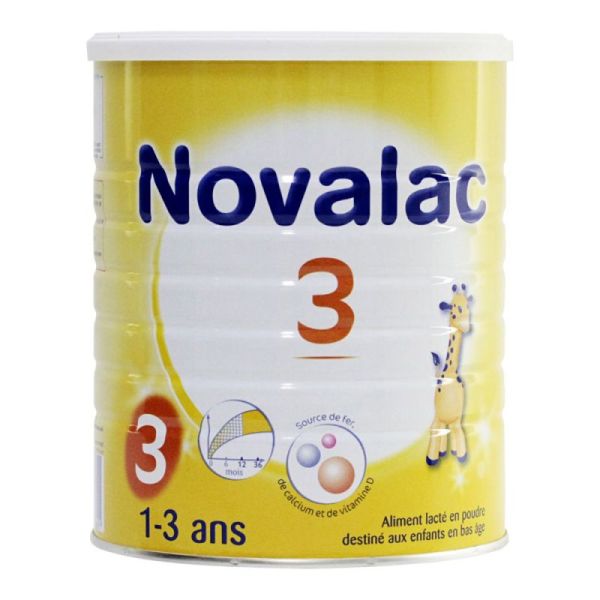 Novalac     3 Lait Pdr Bt 800G