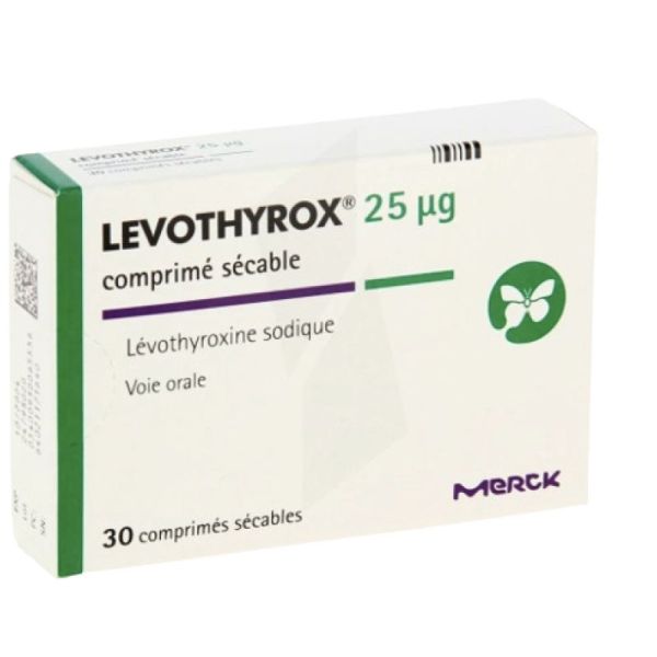 Levothyrox 25 Mcg comprimé Sécable 30