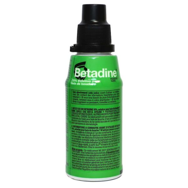 Betadine 10% Bain Bouche 125Ml