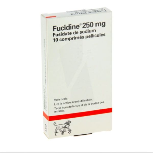 Fucidine 250Mg Cpr 10