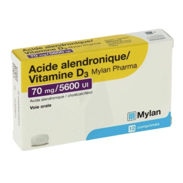 Acide Alendronique Viatris 70mg 12 comprimés