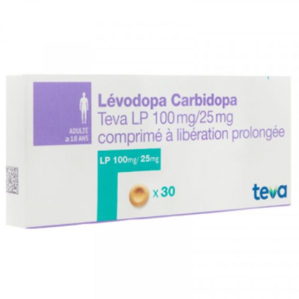 Carbid Levo Teva Lp 25/100  30