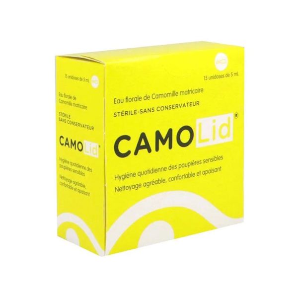 Camolid Eau Florale de Camomille matricaire (15 unidoses de 5 ml)