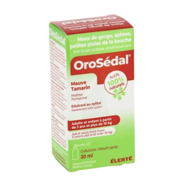 Orosedal Collutoire, Spray 20 ml