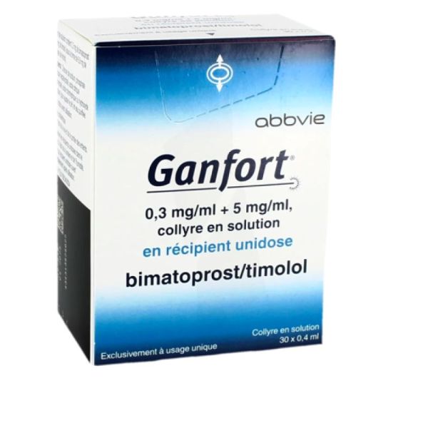 Ganfort Colly Sol 0,3Mg Bt 30