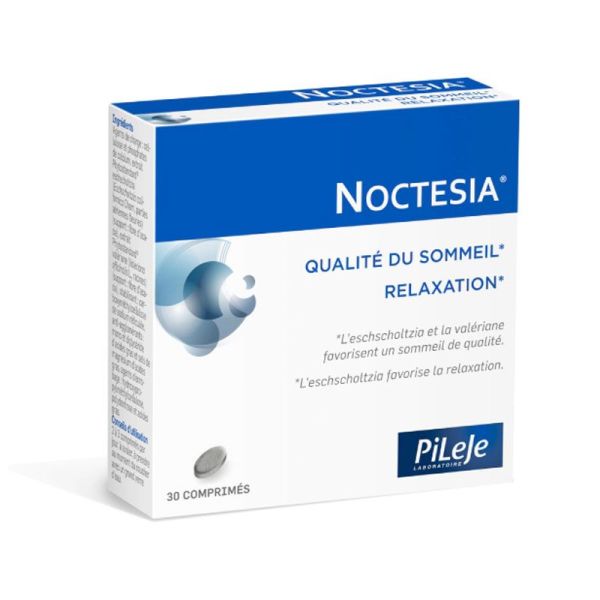 Pileje Noctesia qualité du sommeil & relaxation (30 comprimés)