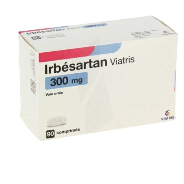 Irbesartan Viatris 300 Mg Comprimé Boîte de 90