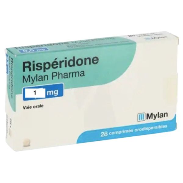 Risperidone Viatris 1 mg 28 comprimés orodispersibles