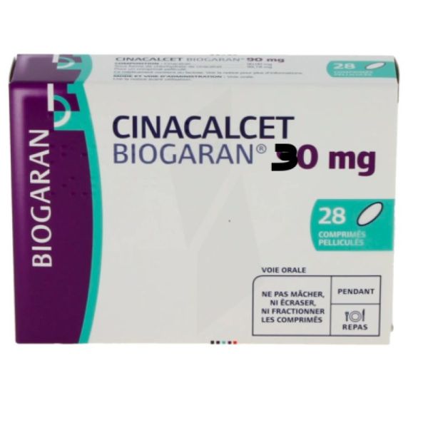 Cinacalcet 30 mg Biogaran Comprimé 28