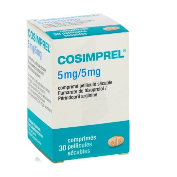 Cosimprel 5Mg/5Mg Cpr Sec 30