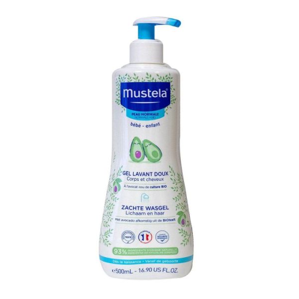 Mustela Bébé-Enfant Gel Lavant Doux 500Ml