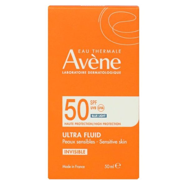 Avene Solaire SPF 50+ Ultra Fluide Invisible (50mL)