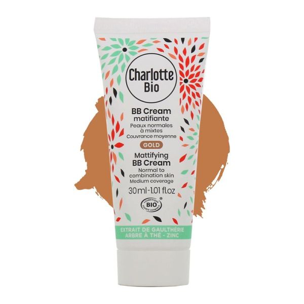 Charlotte Bio BB Crème Matifiante Gold (30 ml)