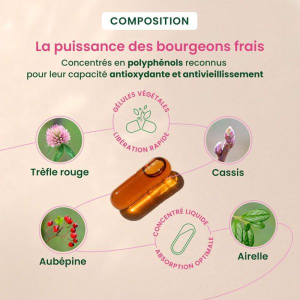 Herbalgem Gemmocaps Ménopause bio (30 gélules)