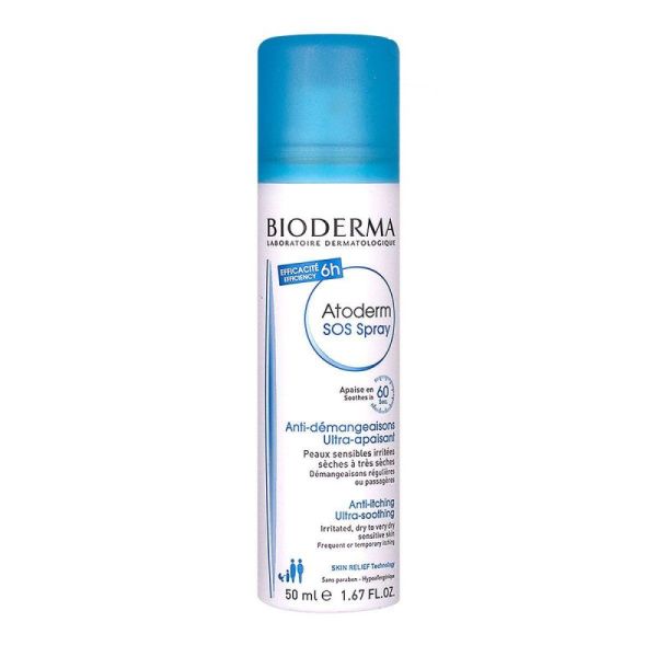 Atoderm Sos Spray Apaisant 50Ml