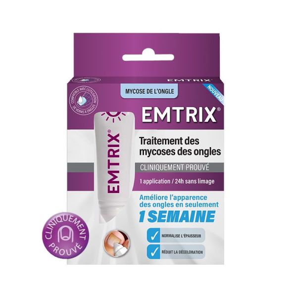 Emtrix Stylo Trait traitement mycose de l'ongle (10 ml)