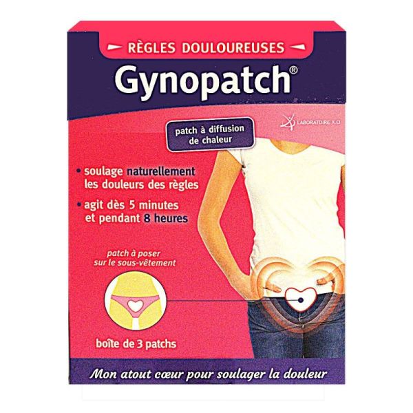 Gynopatch Patch Règl Doul B/3