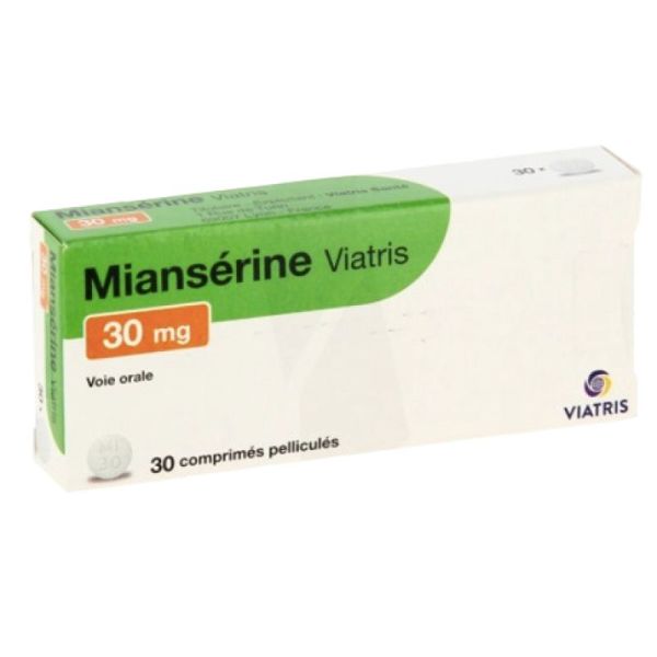 Mianserine 30 mg Viatris 30 comprimés