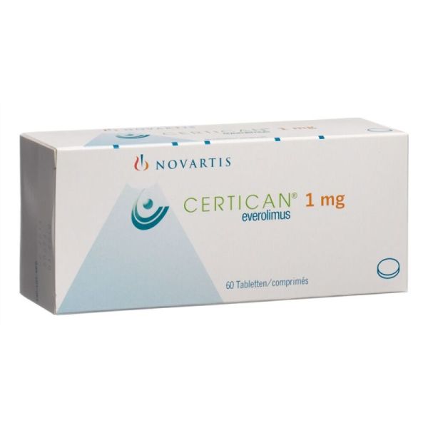 Certican 1,0Mg Cpr 60