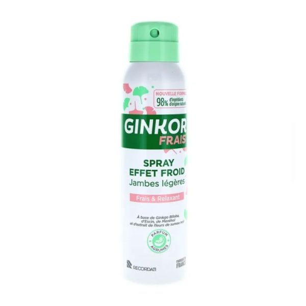 Ginkor Frais Spray Effet Froid Jambes Légères (125 ml)