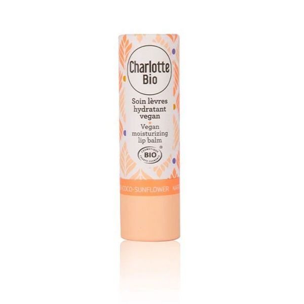 Charlotte Bio Stick Soin lèvres hydratant vegan bio (4 g)