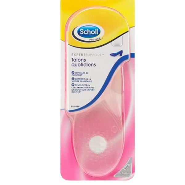 Semelle Activgel Scholl Talons Quotidien