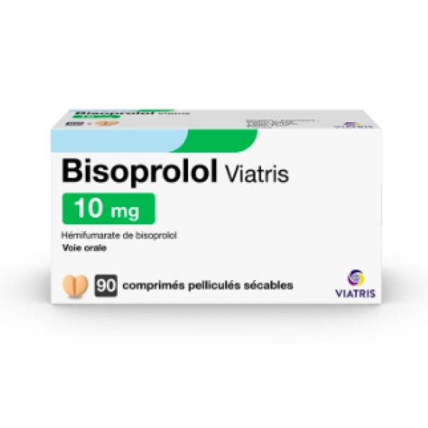 Bisoprolol 10Mg Viatris Comprime Sec *90