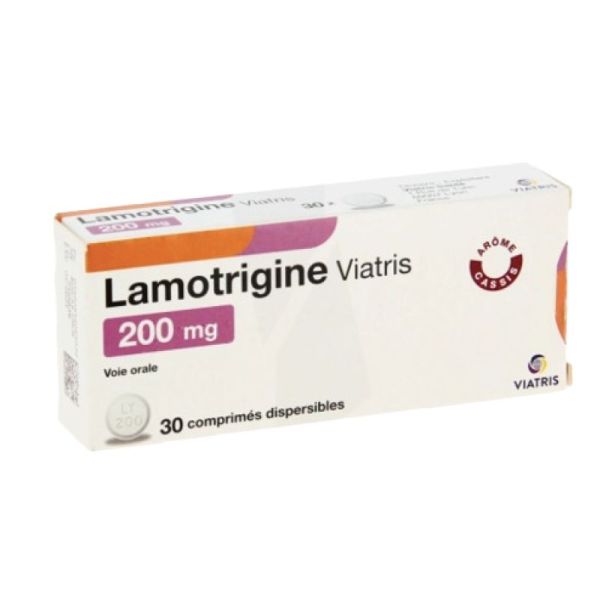 Lamotrigine 200 Mg Viatris Comprimé Dispersible 30