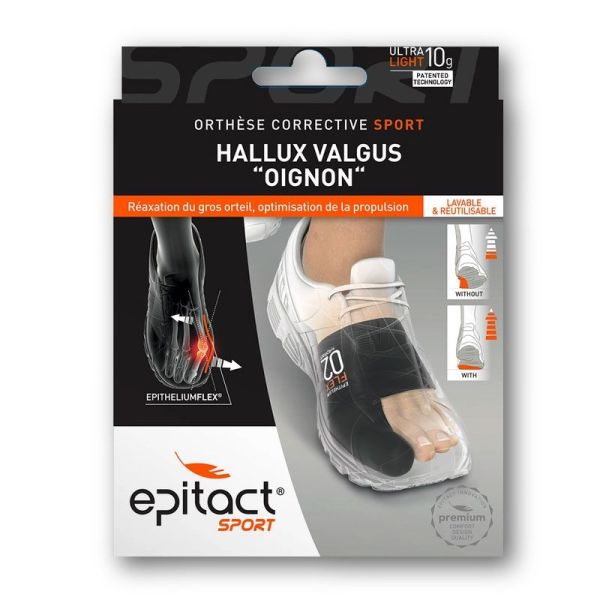 Epitact Sport Orthèse Corrective Hallux Valgus (Taille M)