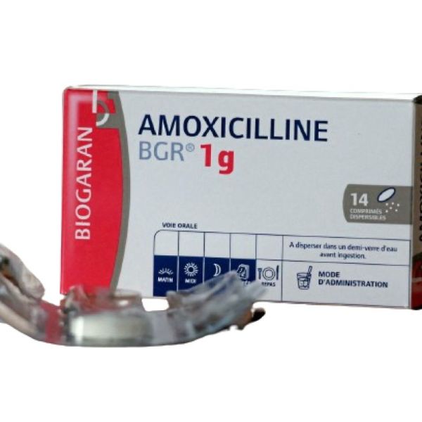 Amoxicilline 1 G Biogaran Comprimé Dispersible 6
