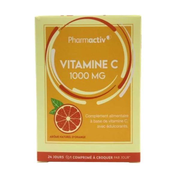 Pharmactiv Vitamine C 1000 mg (24 comprimés)