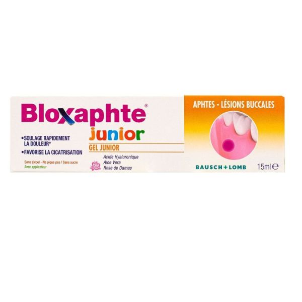 Bloxaphte Gel Junior T/15Ml