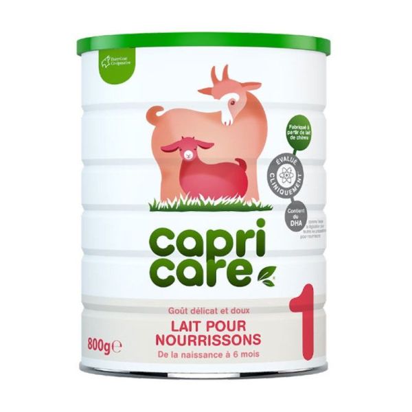 Capricare Lait de chèvre pour nourrissons 1er Age 0-6 mois (800g)