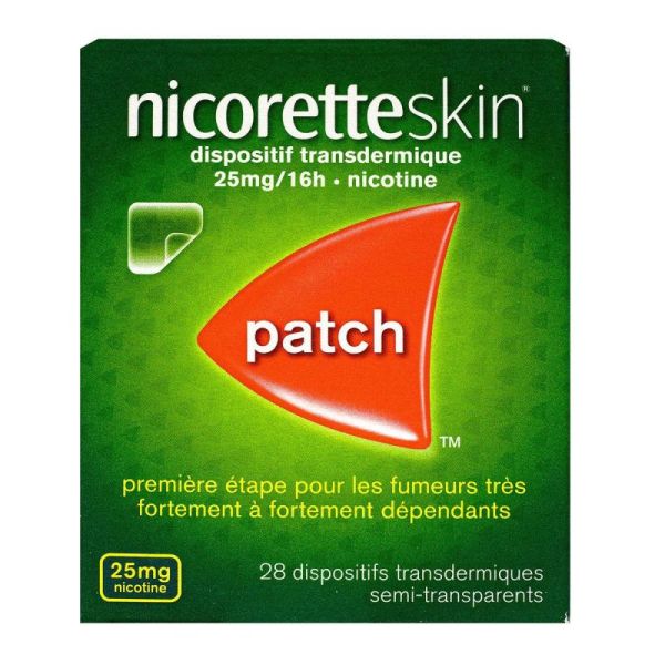 Nicoretteskin Patch25Mg/16H 28