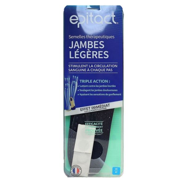 Epitact Semelles Thérapeutiques Jambes Legère Taille M