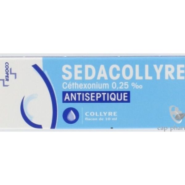 Sedacollyre 0,25% Col Dose 0,4Ml 10